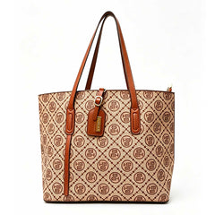 ASKSA women's retro large-capacity handbag can fit a 14-inch notebook