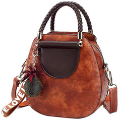 ASKSA Woven Retro Handbag — Versatile Casual Crossbody & Stylish Textured Shoulder Bag
