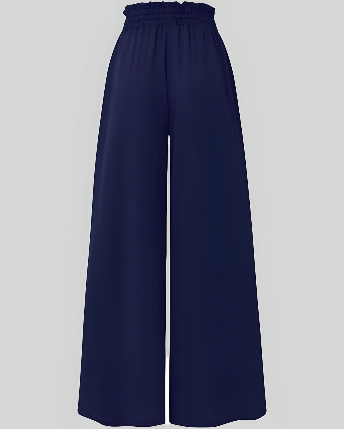 ASKSA women's wide-leg pants summer high waist pleated pants elegant solid color light pants skirt summer pants