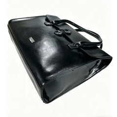 ASKSA Sac à main pour femme en cuir huilé ciré, style vintage et grande capacité — Peut contenir un ordinateur portable de 14 pouces